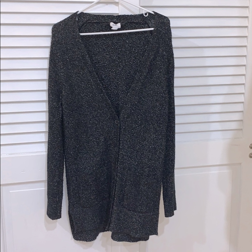 Black / Grey Old Navy cardigan